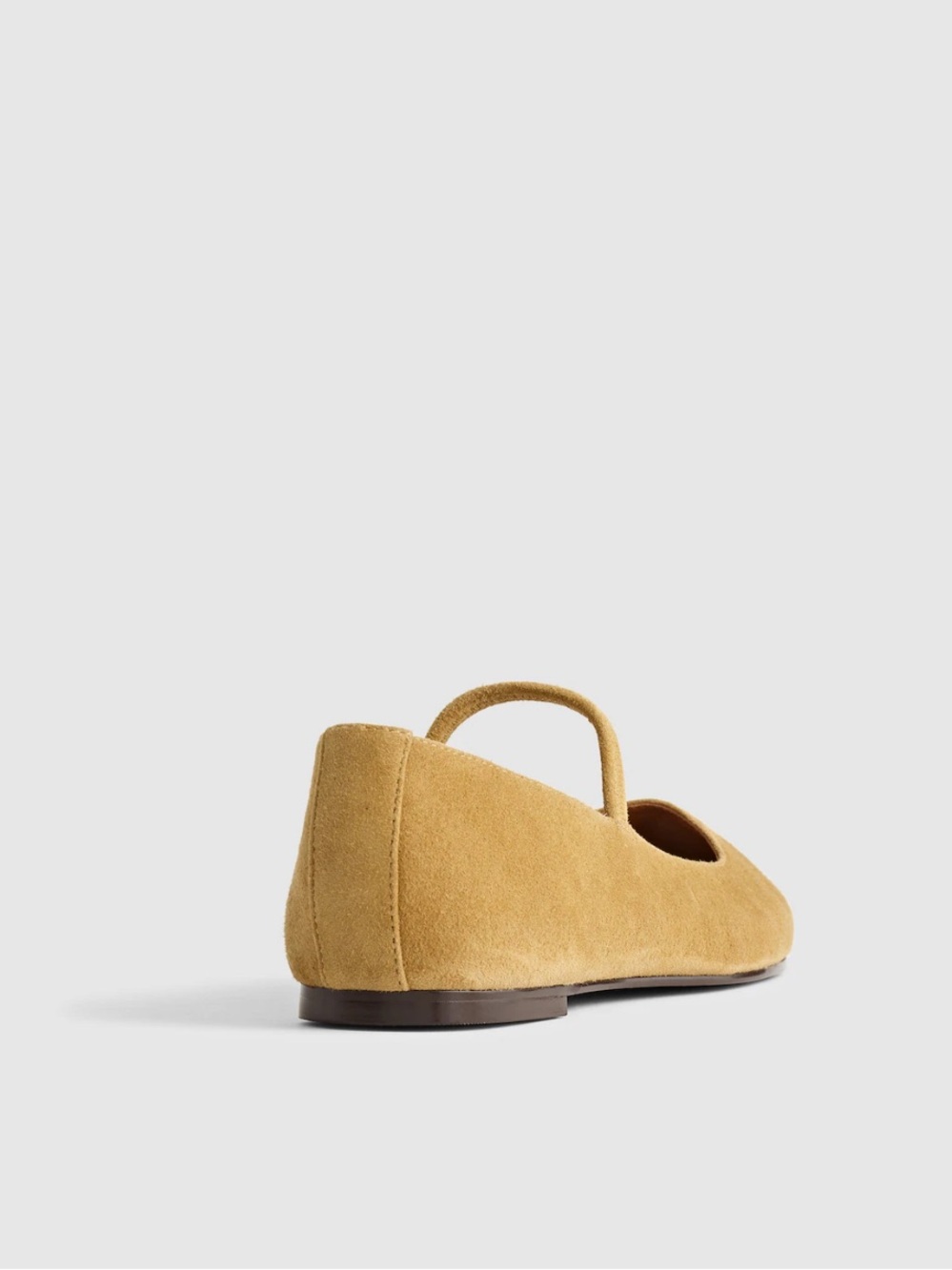 NEW Madewell The Greta Ballet Flat in Olive Surplus suede NN046 size 7.5 - Picture 3 of 11